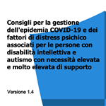 COVID-19: Distress persone con disabilità intellettiva e autismo